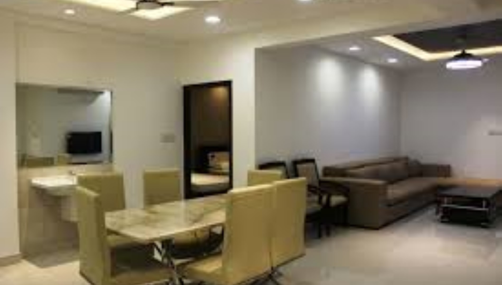 The interiors at Cyber Elite Suites