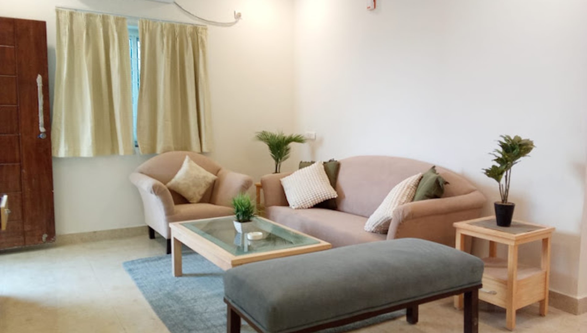 The interiors at Pajasa Apartments